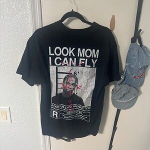 Cactus Jack Black Graphic T-Shirt